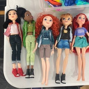 Disney Wreck It Ralph Princess Dolls
